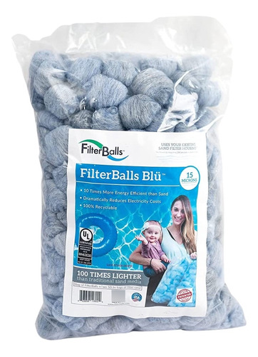 Filterballs Blu - Elemento Filtrante Para Filtro De Piscina