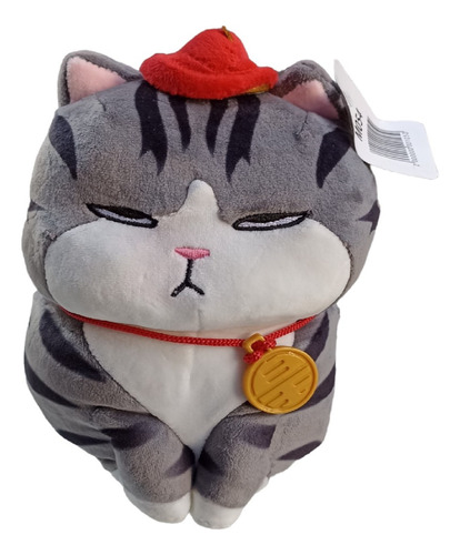 Peluche Gato Emperador Enojado Kawaii Excelente 