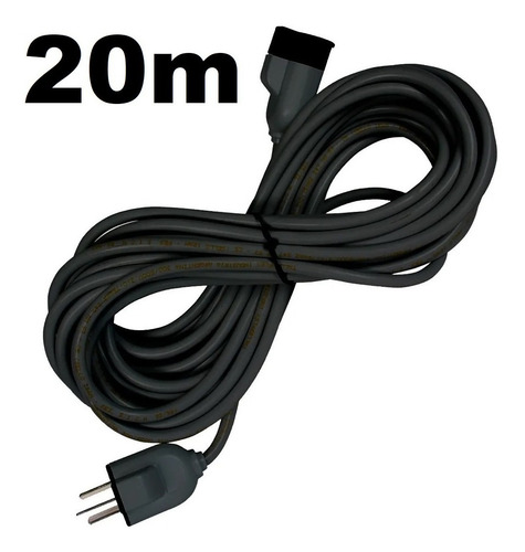 Imagen 2 de 9 de Alargue Prolongador 20mts Marca Kalop Norma Iram Color Negro
