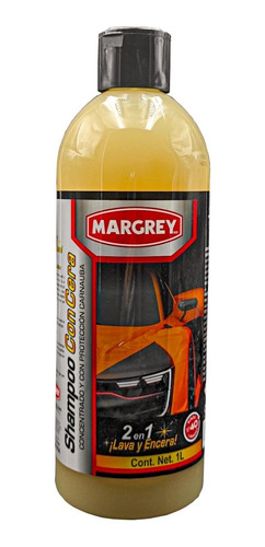 Shampoo Con Cera Pieza 1 Lt Margrey