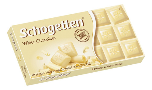 Chocolate Alemán Schogetten (paquete De 3) (chocolate Blanco