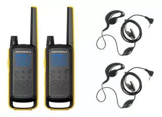 Kit Comunicador Motorola Talk About T470br + Par Fone P1 Ptt