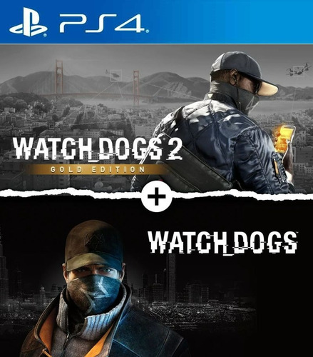 Watch Dogs 1 Gold + Watch Dogs 2 Gold ~ Ps4 Español 