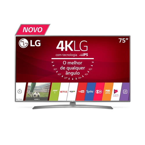 Smart Tv Led 75  LG Ultra Hd Ips 4k Webos 3.5 75uj6585