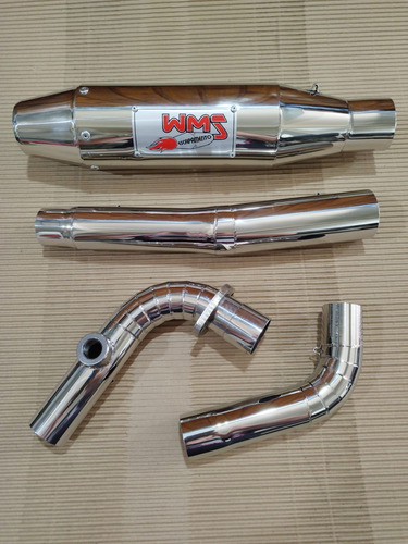 Escapamento Wms Torpedo Inox Cbx 250 Twister