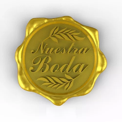 Sello modificado para requisitos particulares del sello de la cera/del  logotipo personalizado, lacre de encargo de Yoption para la invitación de  boda