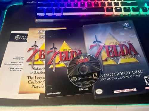 Zelda Collectors Edition Completo