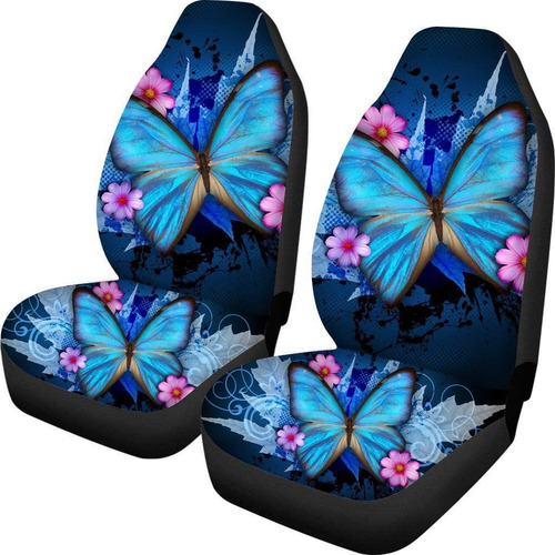 Mariposas Diseño 3d Funda De Asiento De Coche Delanter...