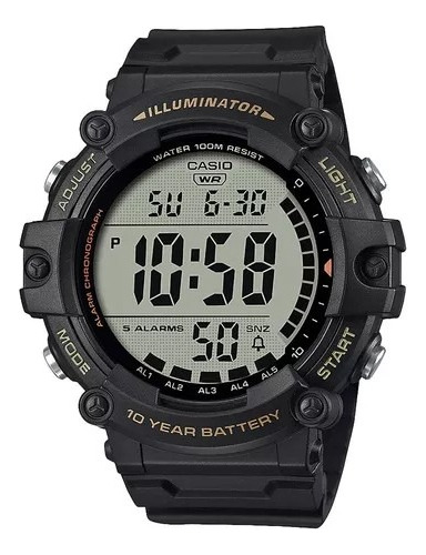Reloj Casio Para Caballero Ae-1500whx-1avcf Sumergible 100m