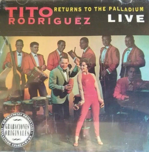 Cd Original Salsa Tito Rodriguez Returns The Palladium Live