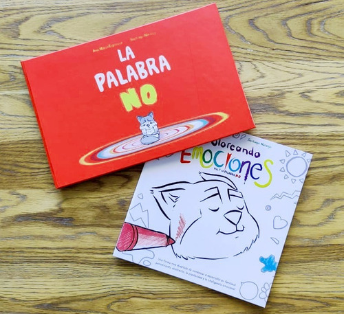Kit La Palabra No Y Coloreando Emociones - Libros Infantiles