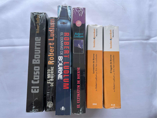 Bourne Saga Completa Robert Ludlum 6 Libros (Usado)