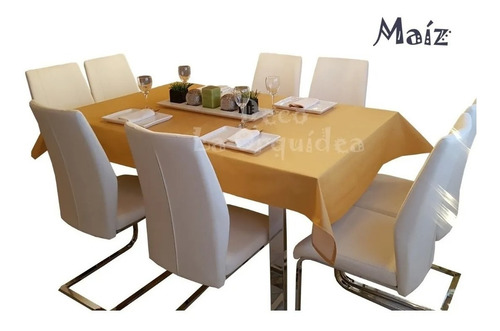 Imagen 2 de 5 de Mantel De Ecocuero Cuadrado 1,80 X 1,80 Mts