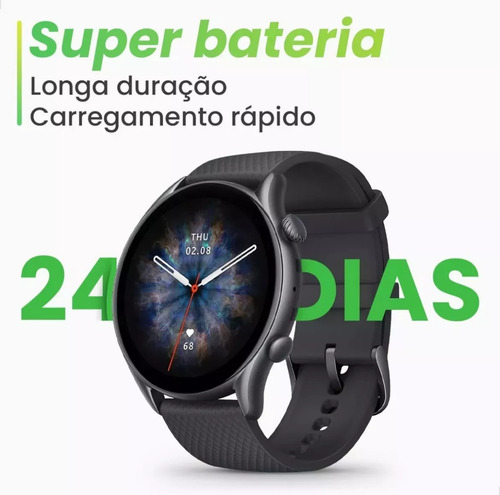 Smartwatch Amazfit Gtr 4 New Com Gps A2040 Galaxy Blac