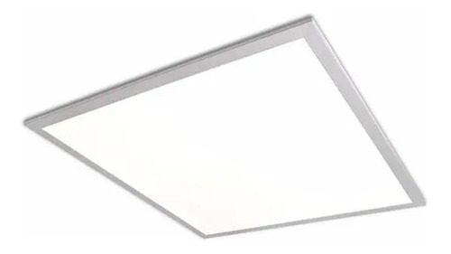 Pack X 2 Panel Led 60x60 48w Potente Frio Aluminio Blanco