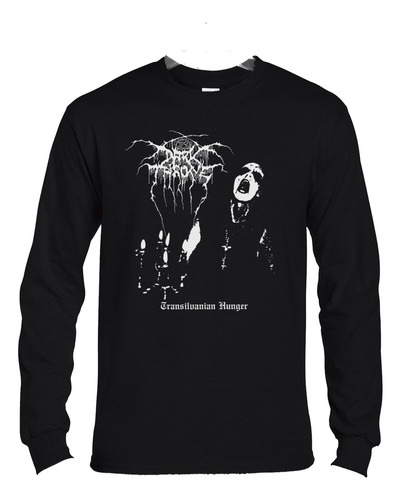 Polera Ml Darkthrone Transilvanian Hunge N Metal Abominatron