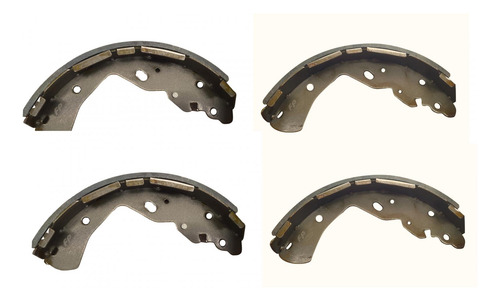 Kit Balatas Delanteras Y Traseras Np300 2015-2024 Orig