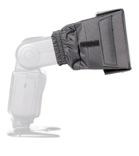 Imagen 2 de 7 de Difusor Mini Softbox Phottix P/ Flash Nikon Canon Yongnuo