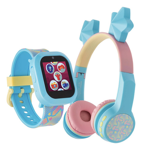 Reloj Inteligente Itech Para Niños Con Audífonos Juegos Etc