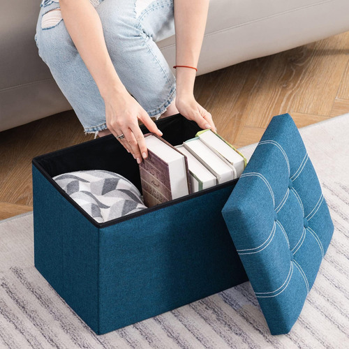 Youdeva Pequeña Otomana Pequeña Con Aceleras Rectangulares P