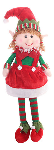 Y Para Para Adornos Navideños De Navidad Con Pierna De Elfo