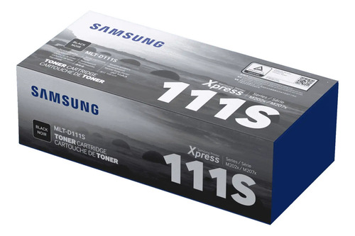 Cartucho De Tóner Samsung Mlt-d111s Negro