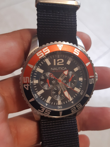 Reloj Nautica Diver Pepsi Cronografo 