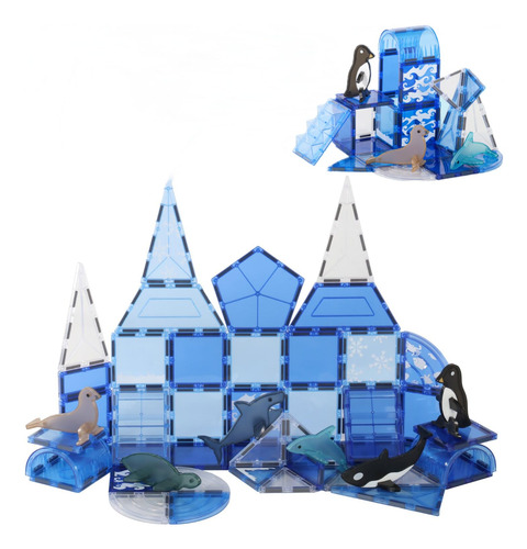 Bloques Magneticos Para Niños, Magnetic Blocks De Animales