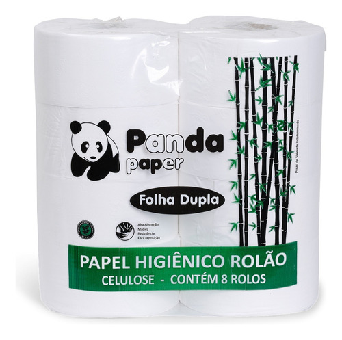 Papel Higiênico Institucional Rolão Folha Dupla Celulose Ful