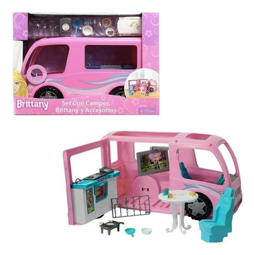 Carro Camper Brittany Con Luz Y Sonido. 