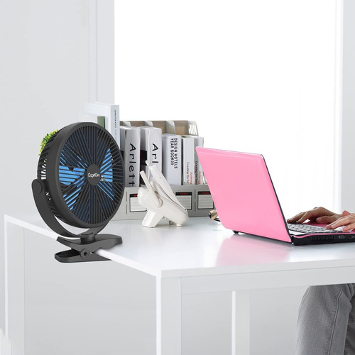 Imagen 5 de 6 de Ventilador Recargable Opolar 5200mah 6 '' 7-21 Hrs 10w