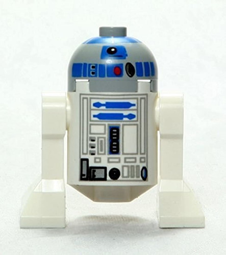 Lego - Minifigura De Star Wars R2-d2 Droid Versión Clásica