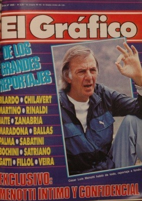 El Grafico 3520 Grandes Reportajes Menotti Gatti Fillol  