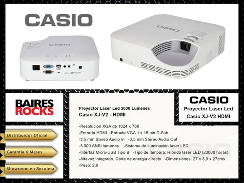 Casio laser top
