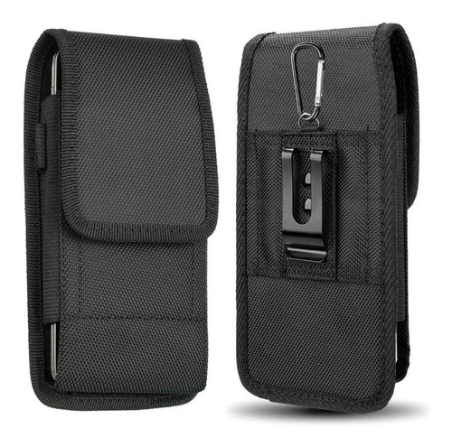 Funda Universal Pouch Bolsa Vertical Xxl Nylon Con Clip Mlf