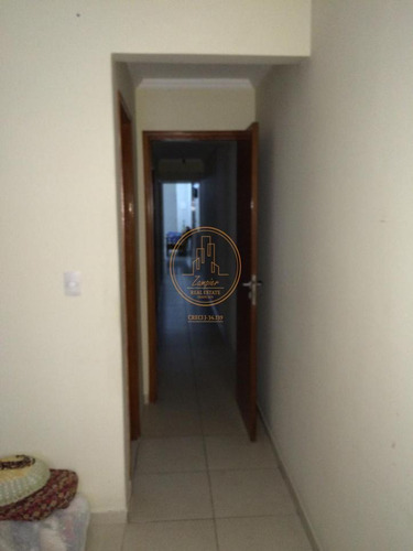 Apartamento Com 2 Dormitório(s) Localizado(a) No Bairro Vila Guilhermina Em Praia Grande / Praia Grande - 6021
