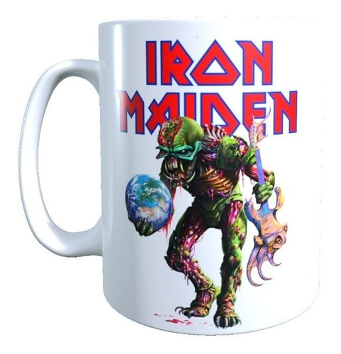 Taza Rock Iron Maiden Metal 2