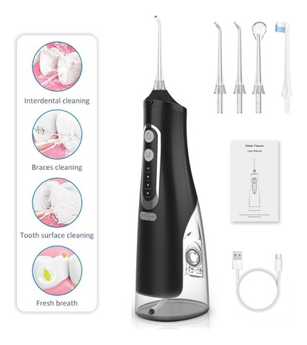 Lazhu Irrigador Oral Usb Agua Recargable Flosser Portable