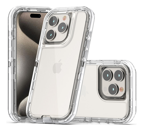 Funda Para iPhone 12 11 Pro X Xr 8 Plus 7 Case Uso Rudo Protector Antigolpes 3 En 1 360 Cuerpo Completo