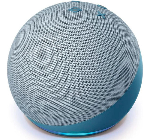 Bocina Asistente De Voz Alexa Amazon 4ta Generacion Echo Dot Color Twilight Blue
