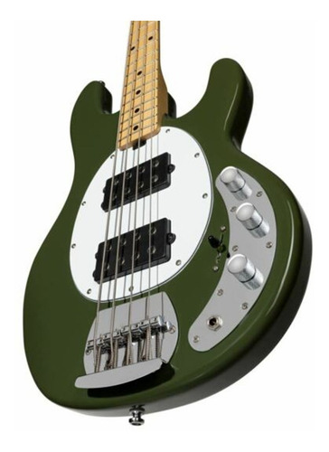 Imagen 3 de 4 de Bajo Sterling Ray4hh-olv-m1 Stingray4 Olive