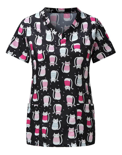 Sisit Scrubs Camiseta Basica Cuello 5 Para Dama Diseño