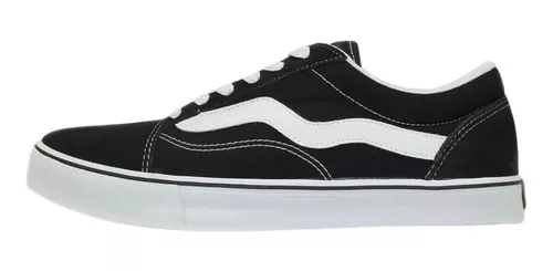 Tênis Unissex Mad Rats Old School Preto/branco