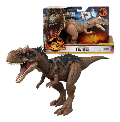 Jurassic World Rajasaurus Ruge E Ataca Com Som - Mattel