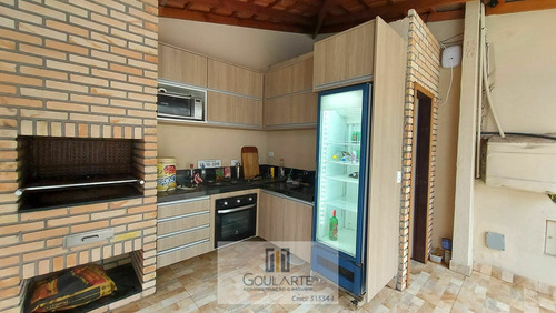 Imagem 6 de 30 de Casa Alto Padrão Com 4 Suítes E Lazer À Venda Em Guarujá/sp - 3535