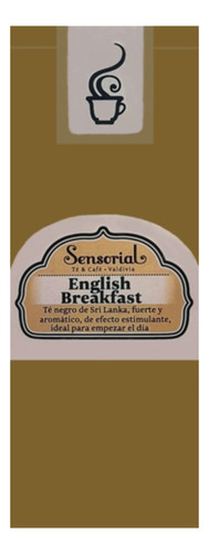 Te Negro English Breakfast Sensorial