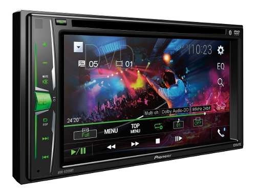 Radio Pioneer Avh-a205bt 13 Bandas 3 Rca Dvd Bluetooth