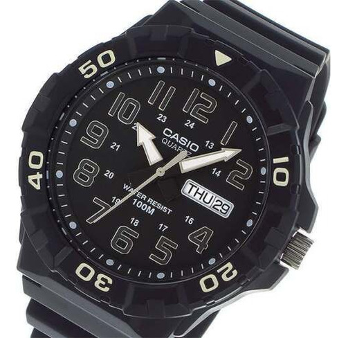 Reloj Casio Mrw210h-1av Hombre Tipo Grande Wr100m  Tienda 