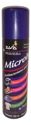 Antisséptico Microbac Aya Desinfetante Bactéria Mofo Ácaro