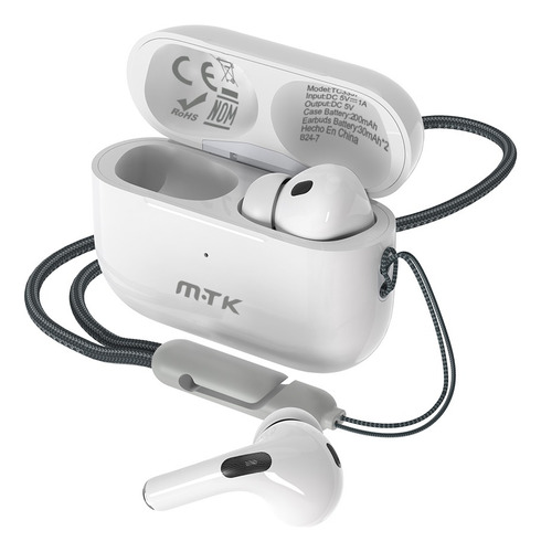 Audifonos Inalámbricos Mtk Con Microfono Cordón Bt 5.3